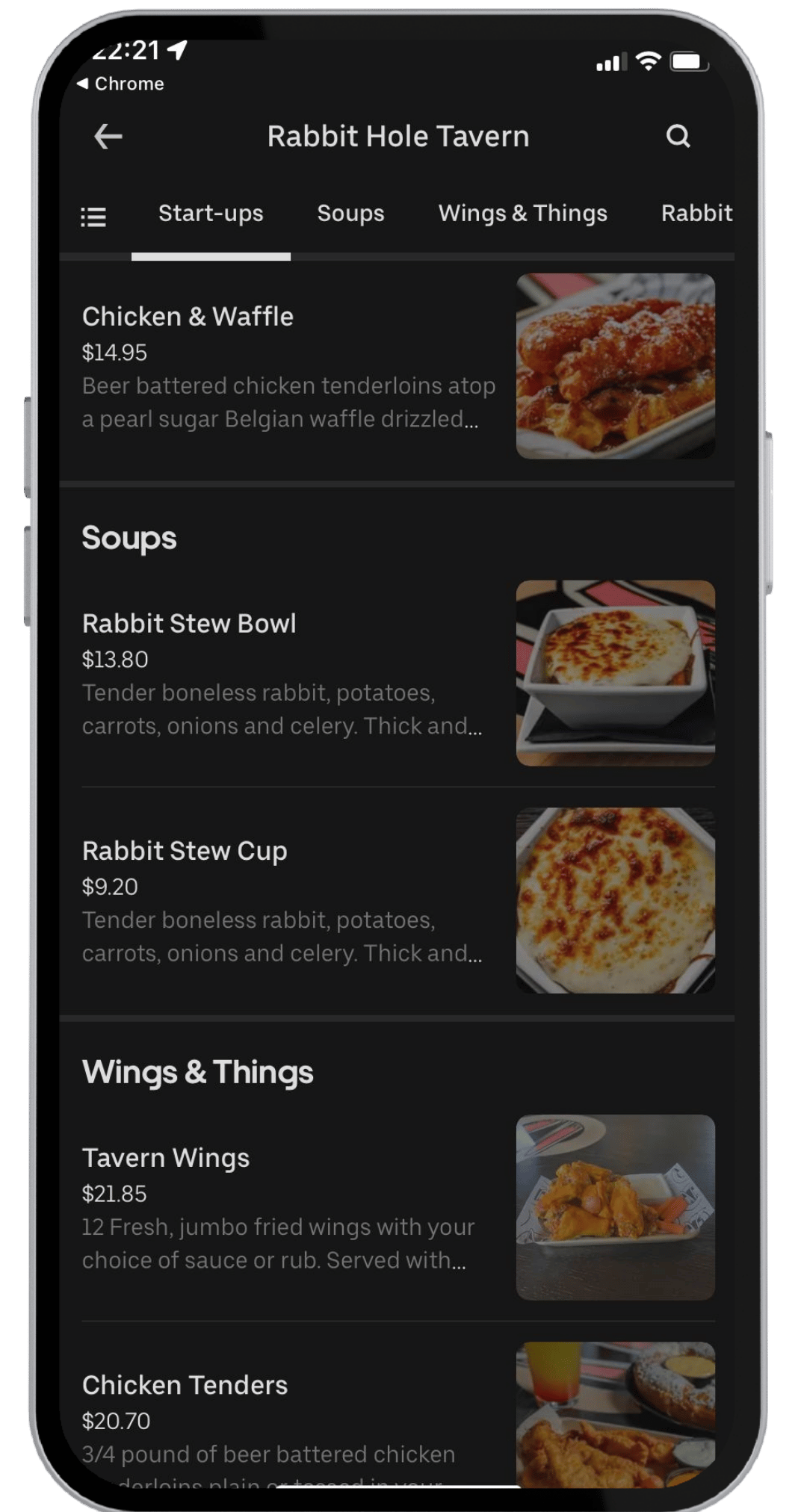 Uber Eats after